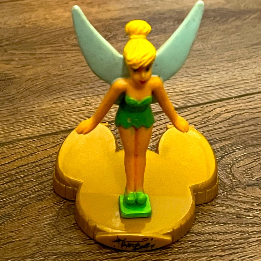 TINKERBELL DISNEY 50th HAPPIEST CELEBRATION ON EARTH FIGURINE & STAND